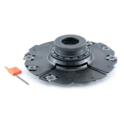 Amana Tool 61346 Insert Carbide Adjustable Groove W/Scorer And Ring Nut 180mm D X 4.0 To 7.5mm CH X 1-1/4 Bore Shaper Cutter -TOOLSTODAY Sales 61346 b 2 31211.1686680970