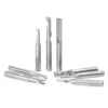 Amana Tool AMS-165 8-Pc CNC Plastic Cutting Solid Carbide Spiral O Flute 1/4 SHK SHK Router Bit Collection -TOOLSTODAY Sales ams 165 b 71869.1686681079