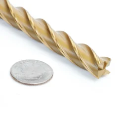 Amana Tool HSS1215 Foam Cutting Square End 1/2 D X 6 CH X 1/2 SHK X 10 Inch Long Extended Reach CNC High Speed Steel (HSS) TiN Coated 4-Flute Spiral Up-Cut Router Bit -TOOLSTODAY Sales hss1215 z 14748.1686681107 1